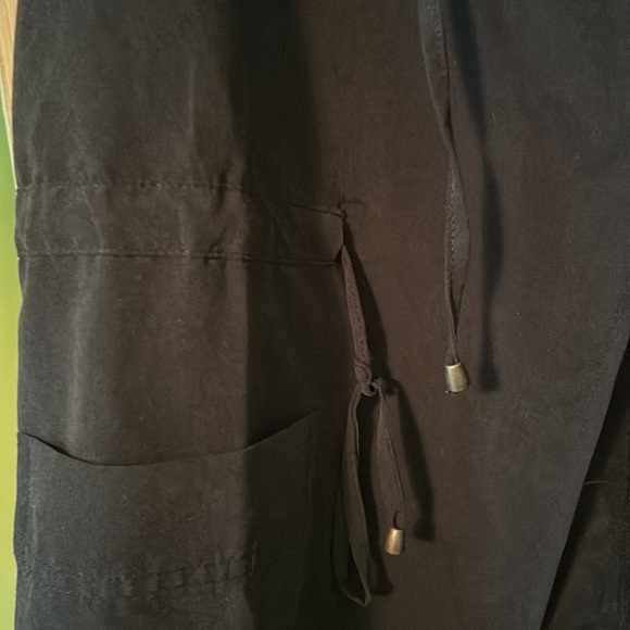 Love Tree hooded jacket nylon in BLACK size small S - Picture 4 of 6